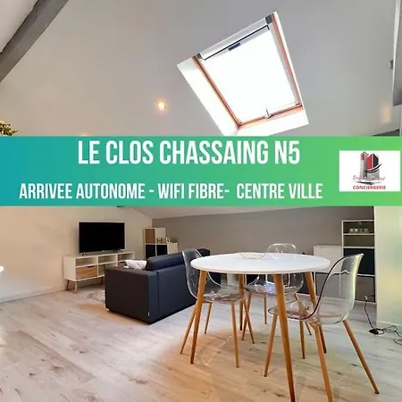 Le Clos Chassaing N5-wifi-centre Ville-climatisation Apartment