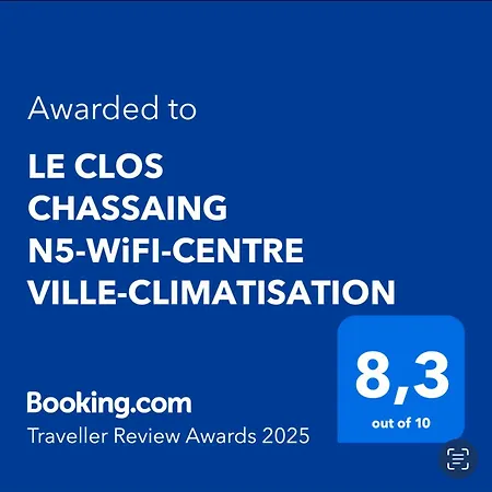 Apartment Le Clos Chassaing N5-wifi-centre Ville-climatisation *